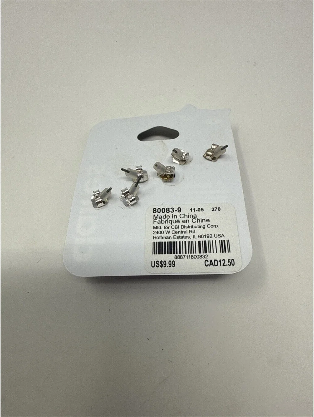 Halloween Claire’s Earrings Set Of 3